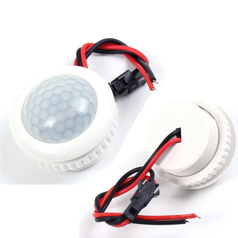 220 v 50 Hz PIR IR Инфрачервен Човек Индукционная Лампа Ключ Сензор за Управление на Осветлението Тавана Лампа с Датчик за Движение, Включване на Разстояние 3-6 м Наблюдение