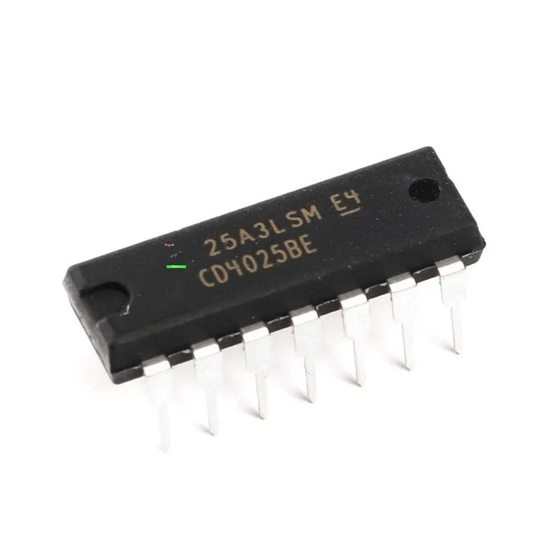 CD4025BE CD4025 50-100шт Dip-14 логически чип plug, с три входа или без врати 100% оригинал