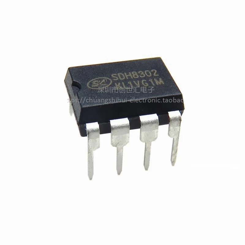 Нов оригинален SDH8302 прав щекер DIP-8 на чип за управление на захранването 8302