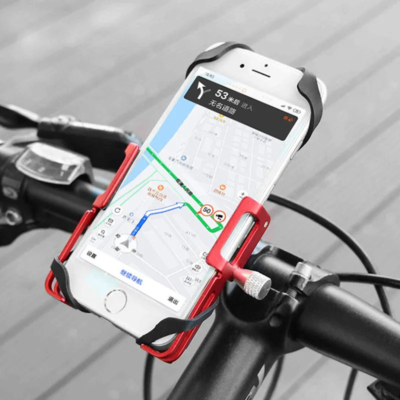 Велосипеден Скоба За Мобилен Телефон, Фиксиран Навигационна Батерия електрически автомобил Мотоциклет МТБ Пътен Мек Силиконов Велосипеден Скоба За Възглавница