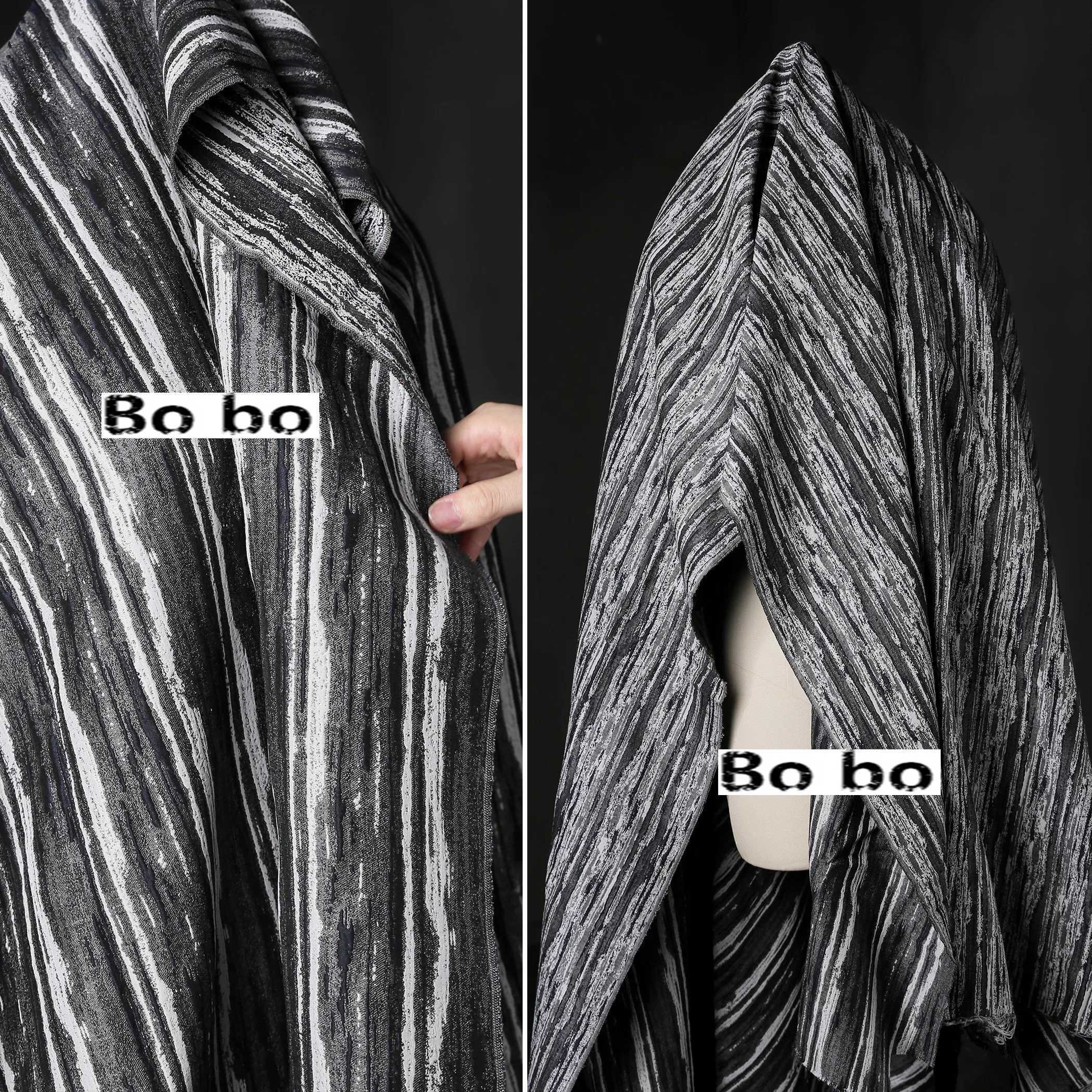 Линия жаккардовой тъкан триизмерна структура шарени западна яке туника дизайнерска чанта от плат за дрехи