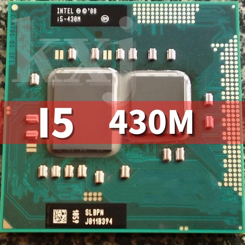 Процесор Intel Core i5 430M i5-430M 3M 2.5 GT/s Socket G1 SLC27 PGA988 Мобилен процесор Лаптопи Процесор HM55 HM57 QM57 Socket G1