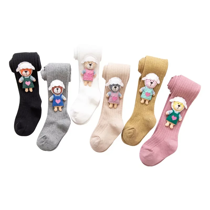 Чорапогащник за момичета, Чорапогащници с анимационни модел, есенни и Зимни Детски Чорапи за момичета, Специален подарък за Деца, Прекрасно Облекло от 0 до 9 години