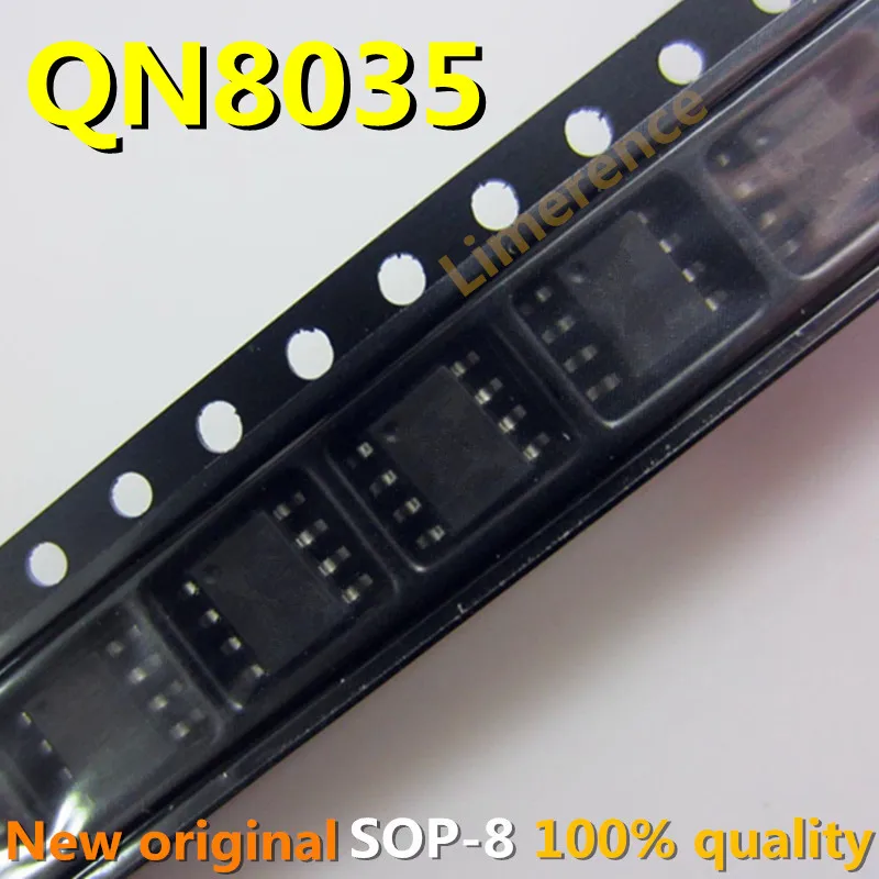 10 БР./ЛОТ Абсолютно нов оригинален QN8035-SANE 8035 FM-приемник, с един чип QN8035 MSOP8