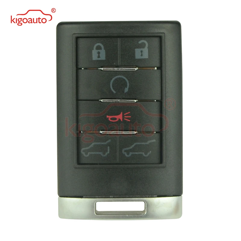 Kigoauto OUC6000223/OUC6000066 Смарт ключ 6 бутон за 315 Mhz за Cadillac Escalade 2008 2009 2010 2011 2012 2013 2014