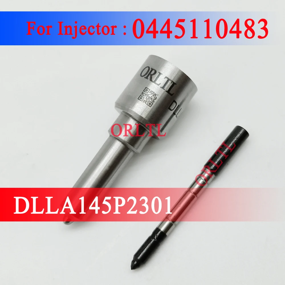 Един пулверизатор инжектор дизелово гориво ORLTL DLLA 145P 2301 (0433172301) един пулверизатор Инжектор дизелово гориво DLLA 145 P2301 За дюзи 0445110483