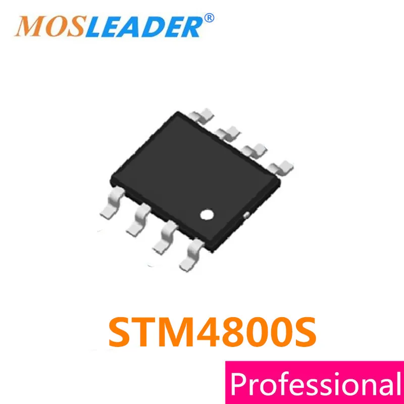 Mosleader STM4800S SOP8 100 бр. STM4800 N-Канален 30 В 8A Mosfet Високо качество